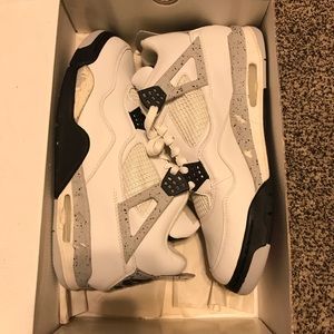 1999 Air Jordan IV White Cements Deadstock Size 13
